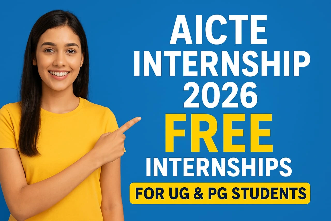 AICTE Internship 2026 – Free Internships for UG & PG Students | Apply ...