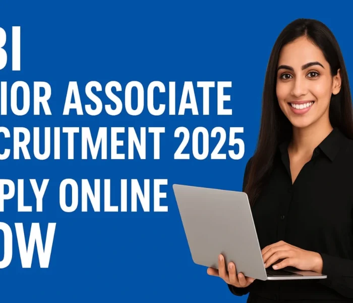 SBI Junior Associate Recruitment 2025