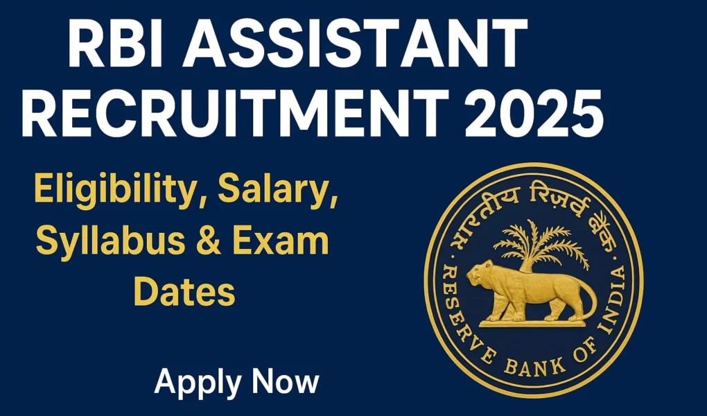 RBI Assistant Recruitment 2025