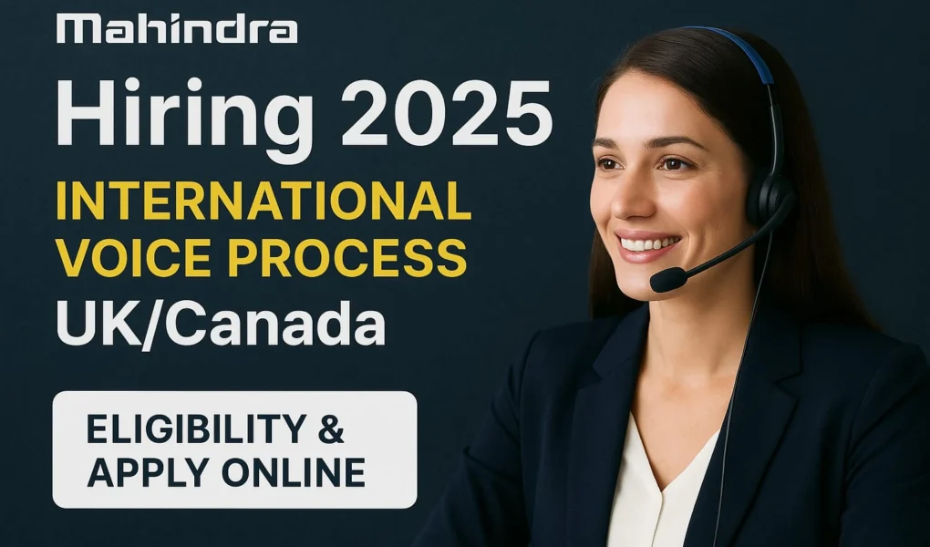 Mahindra Hiring 2025