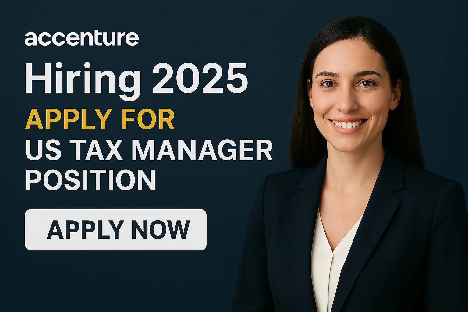 Accenture Hiring 2025: Apply for US Tax Manager Position