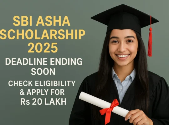 SBI Asha Scholarship 2025
