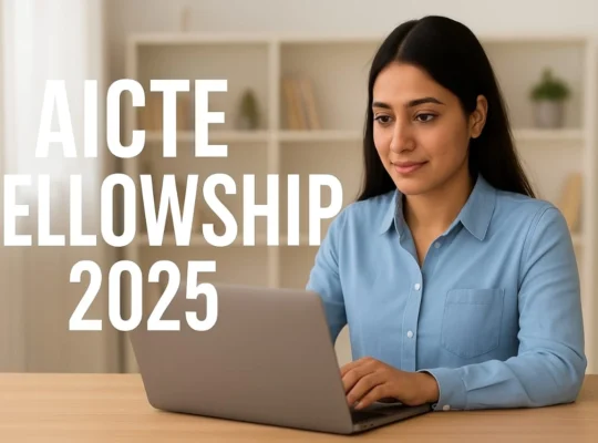 AICTE Fellowship program 2025