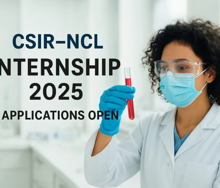 CSIR–NCL Internship 2025