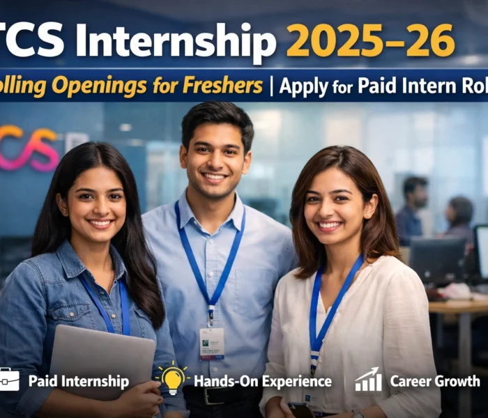 TCS Internship 2025–26