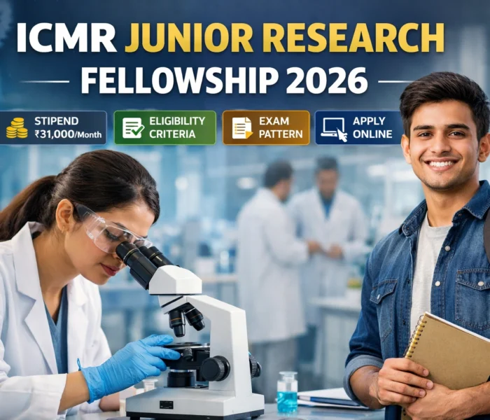ICMR Junior Research Fellowship 2026