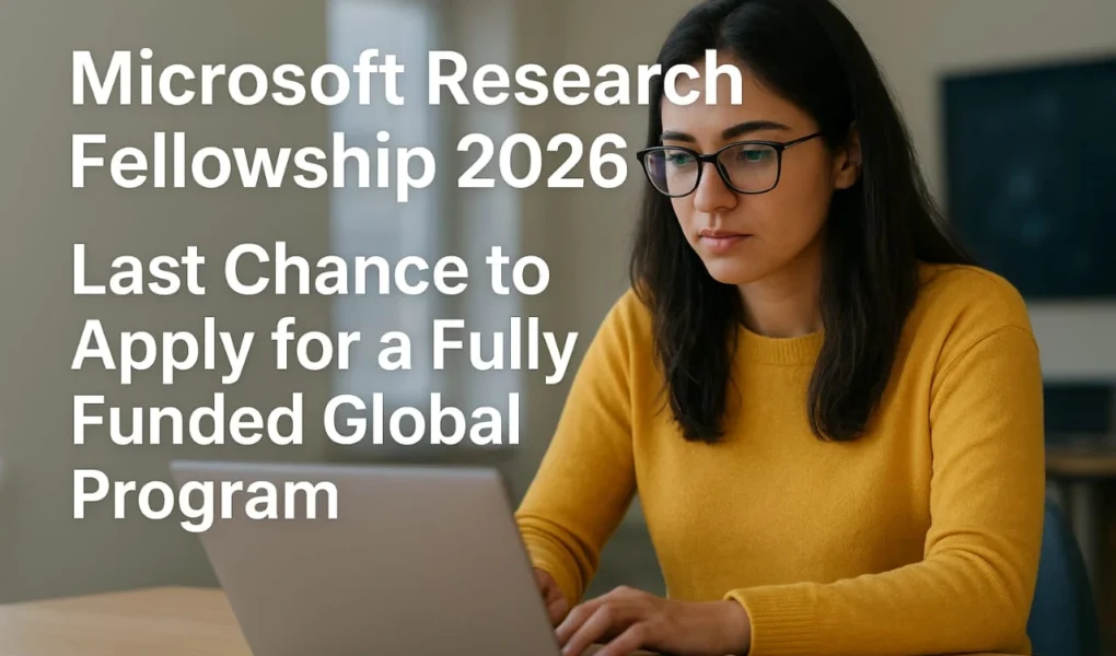 Microsoft Research Fellowship 2026