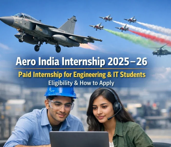 Aero India Internship 2025–26