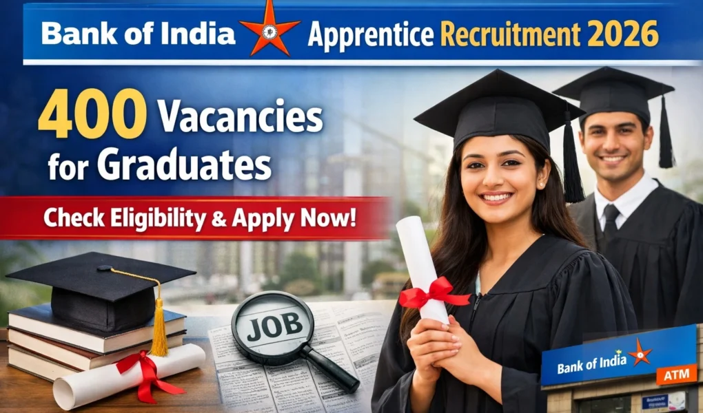 Bank of India Apprentice Recruitment 2026