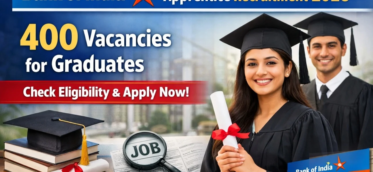 Bank of India Apprentice Recruitment 2026