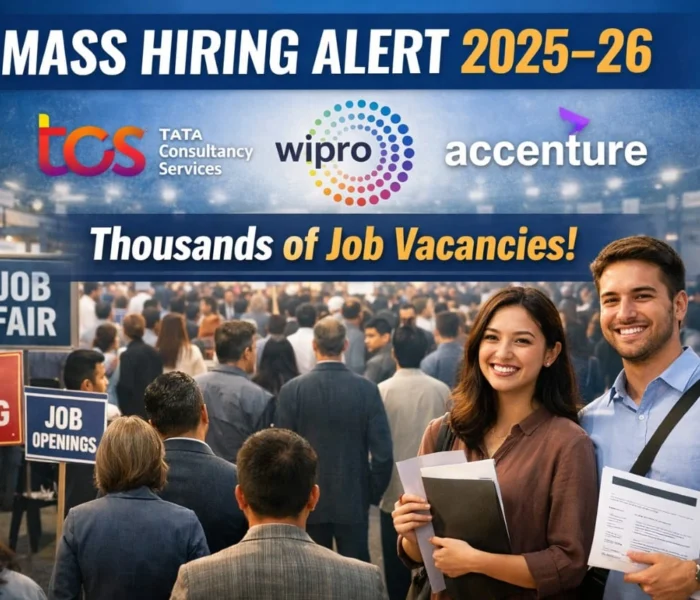 Mass Hiring Alert 2025–26