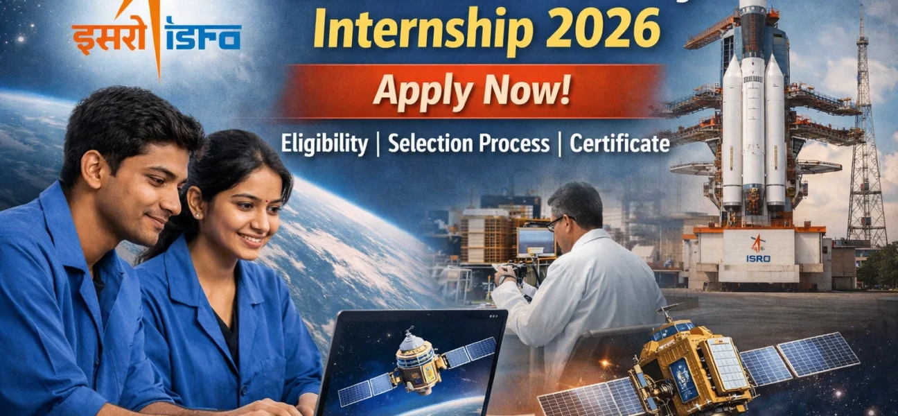 ISRO Free 45-Day Internship 2026