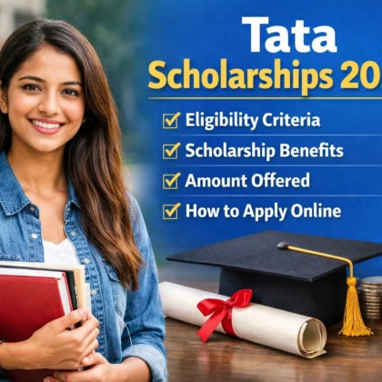 Tata Scholarships 2026