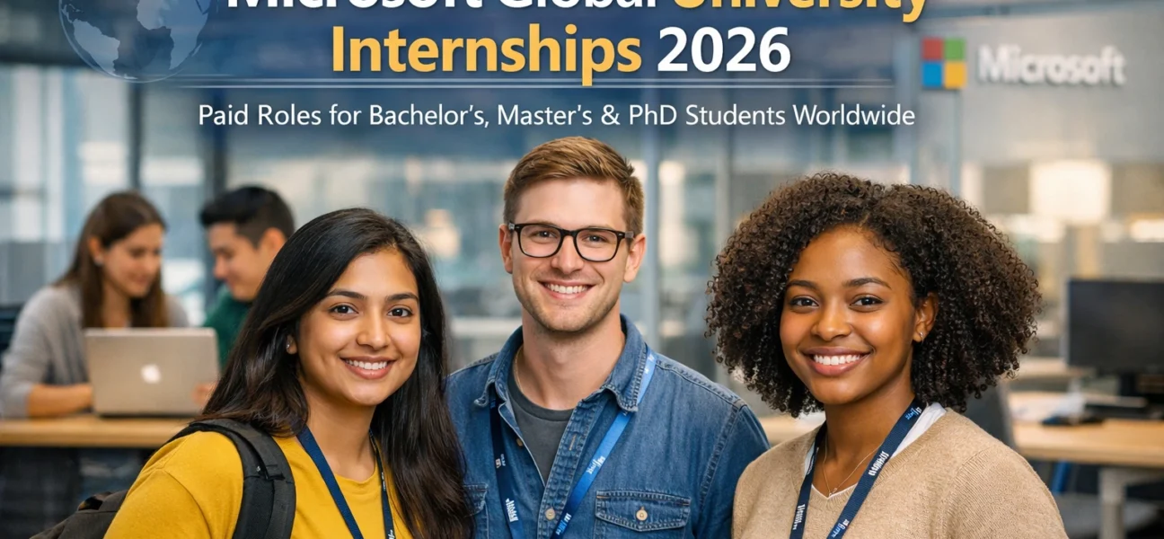 Microsoft Global University Internships 2026