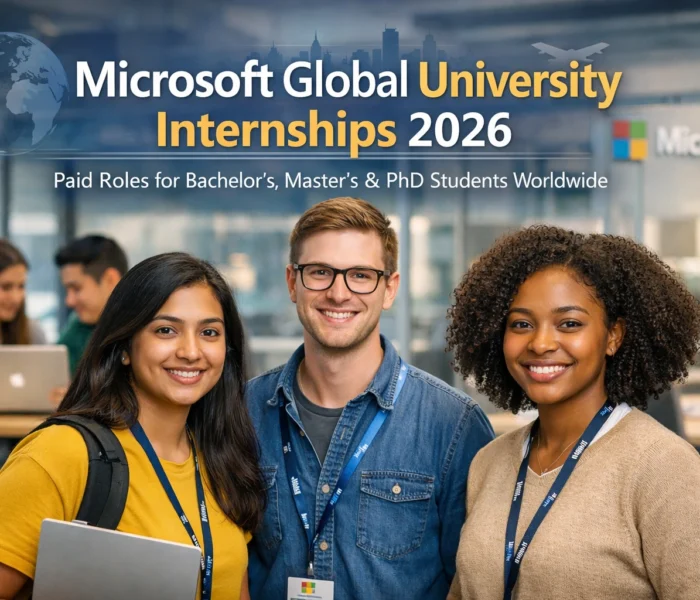 Microsoft Global University Internships 2026
