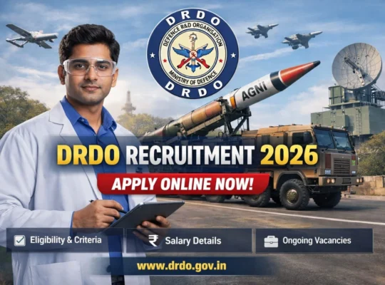 DRDO Recruitment 2026