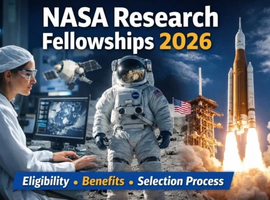 NASA Research Fellowships 2026