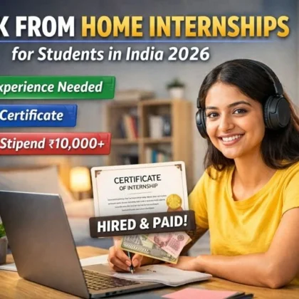 Work From Home Internships