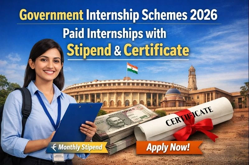 Government Internship Schemes 2026