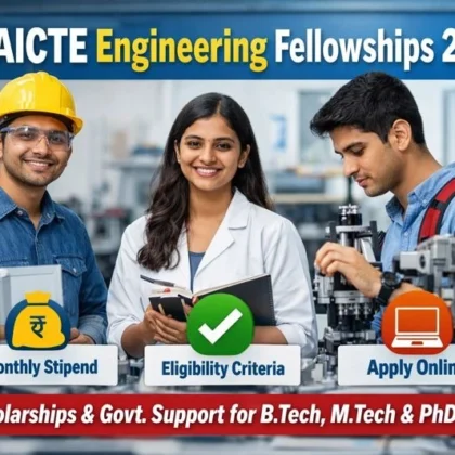 AICTE Engineering Fellowships 2026