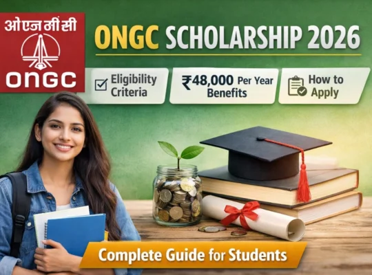 ONGC Scholarship 2026