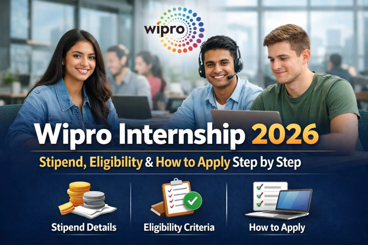 Intern Image Wipro Internship 2026 – Stipend, Eligibility & How to Apply Step by Step