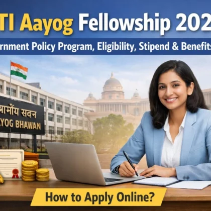 NITI Aayog Fellowship 2026