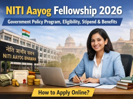 NITI Aayog Fellowship 2026