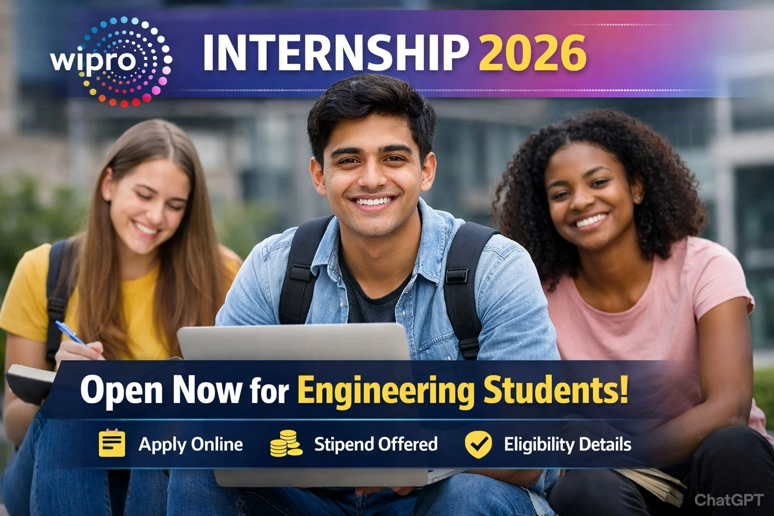 Wipro Internship 2026 Open Now for Engineering Students – Apply Online ...