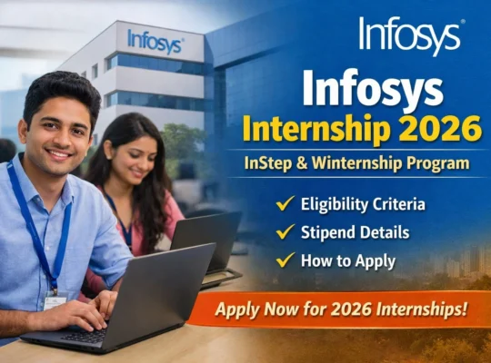 Infosys Internship 2026
