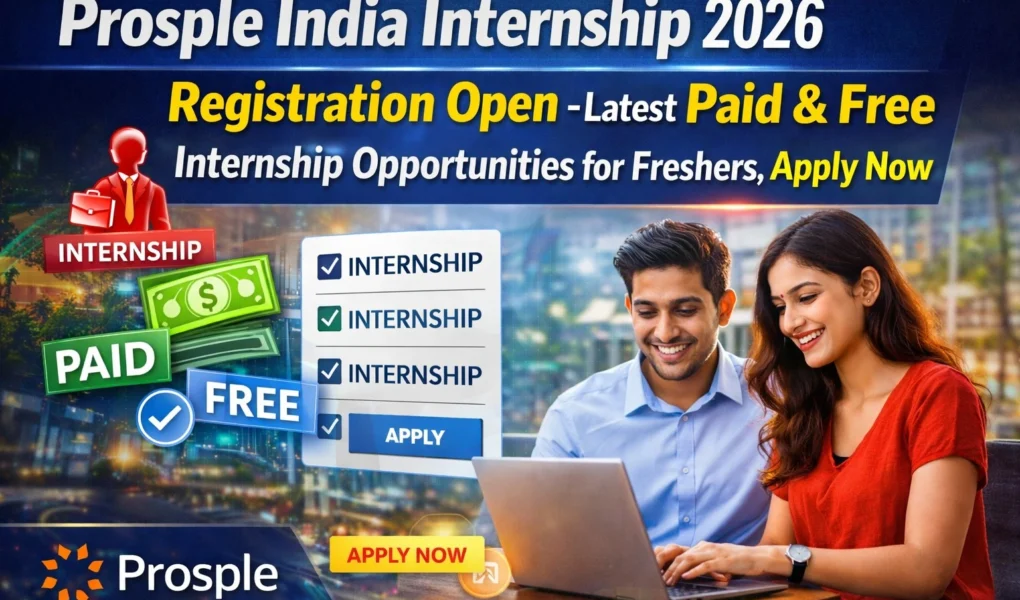 Prosple India Internship 2026