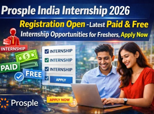 Prosple India Internship 2026