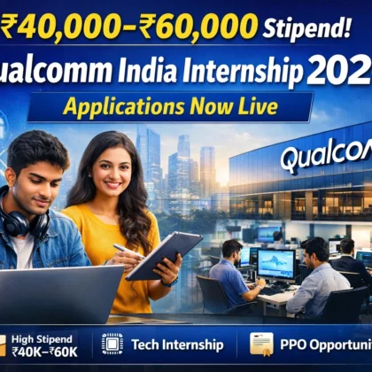 Qualcomm India Internship 2026