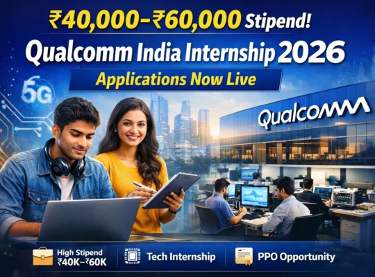 Qualcomm India Internship 2026