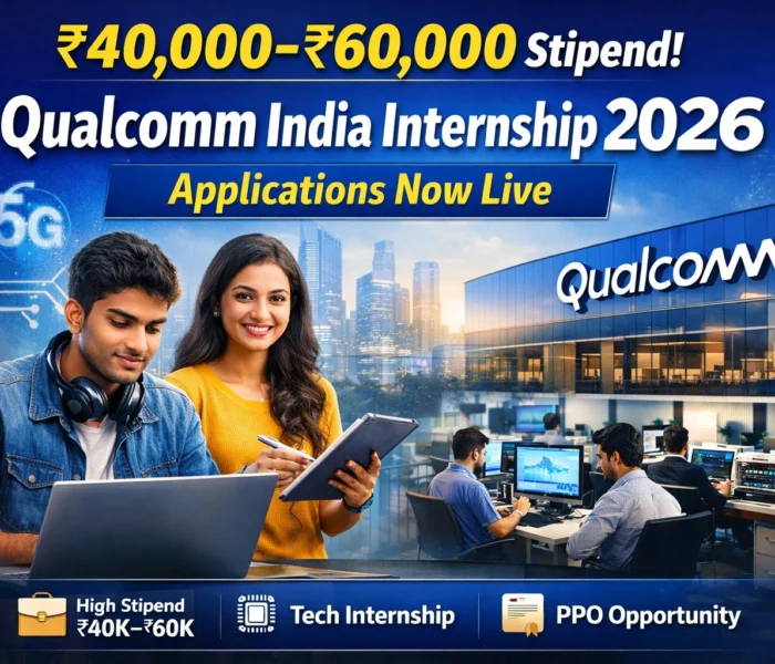 Qualcomm India Internship 2026
