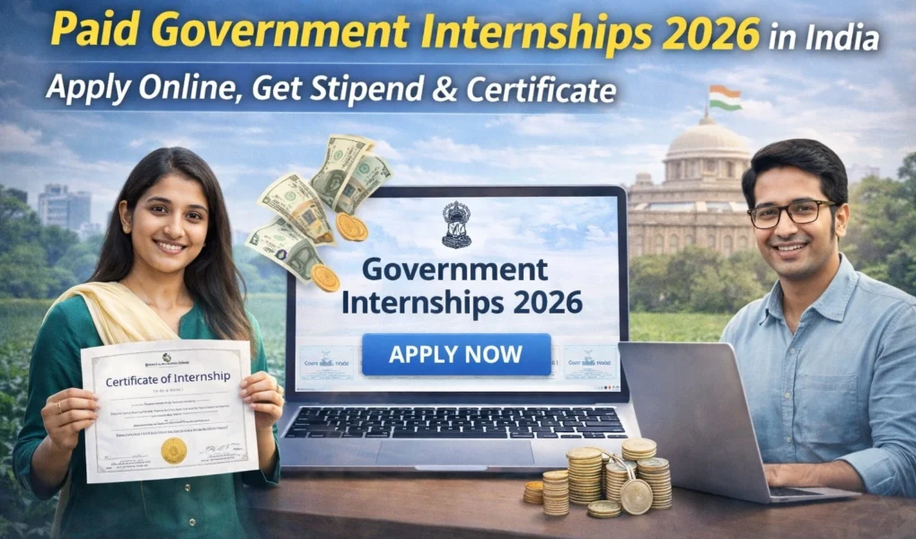 Paid Government Internships 2026
