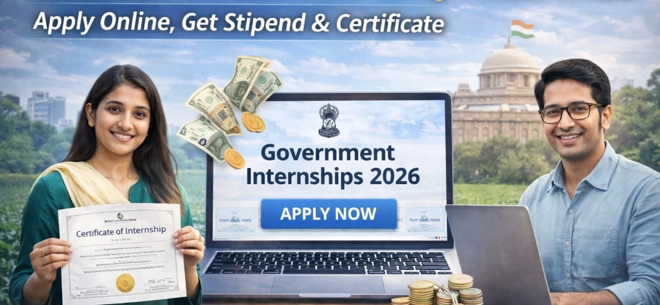 Paid Government Internships 2026