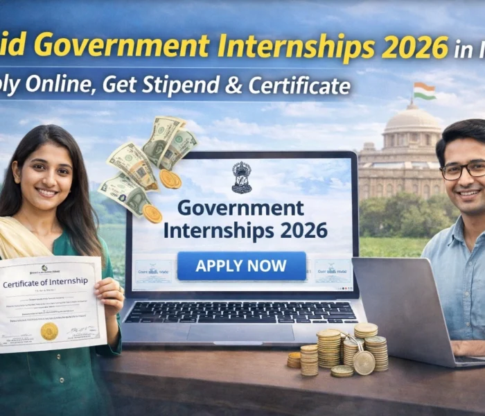 Paid Government Internships 2026