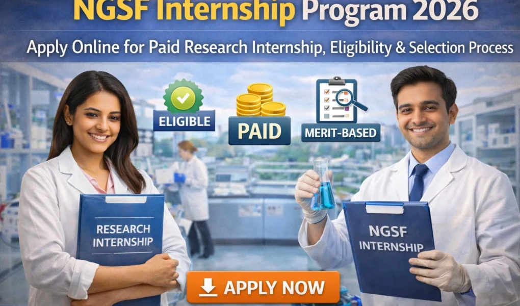 NGSF Internship Program 2026