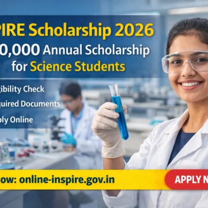 INSPIRE Scholarship 2026