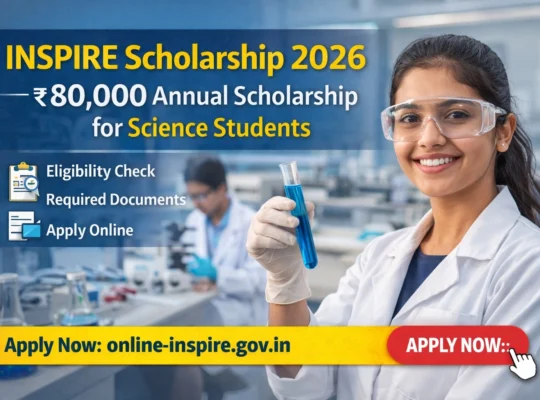INSPIRE Scholarship 2026