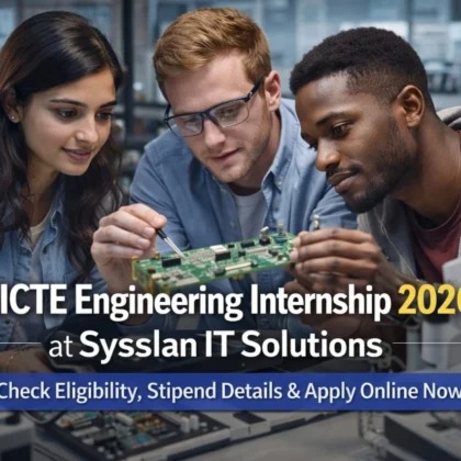 AICTE Engineering Internship 2026