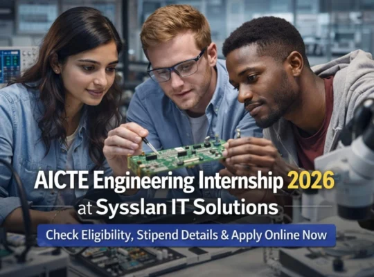 AICTE Engineering Internship 2026