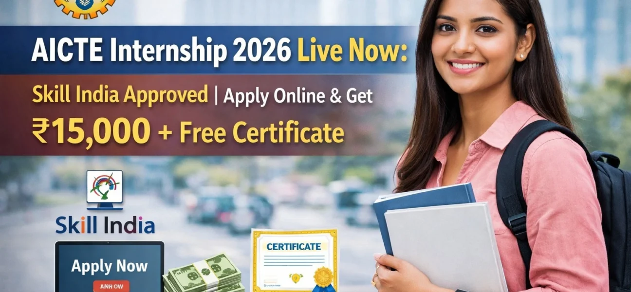 AICTE Internship 2026 Live Now