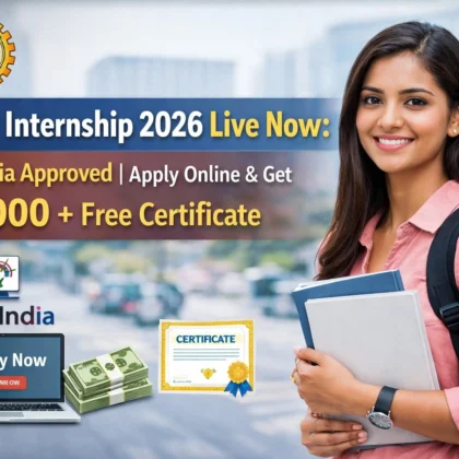 AICTE Internship 2026 Live Now