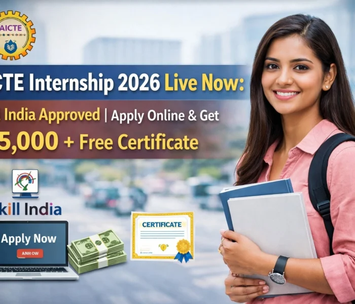 AICTE Internship 2026 Live Now