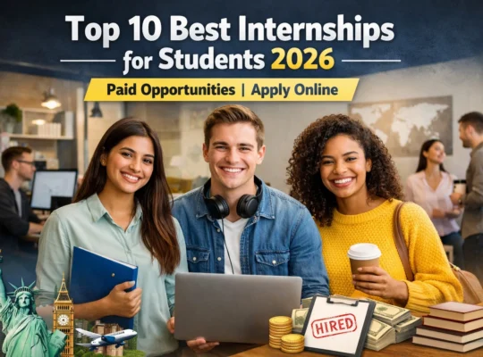 Top 10 Best Internships