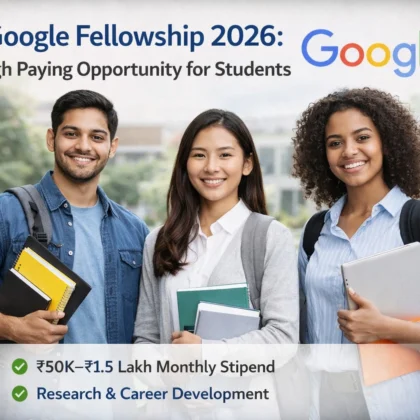 Google Fellowship 2026