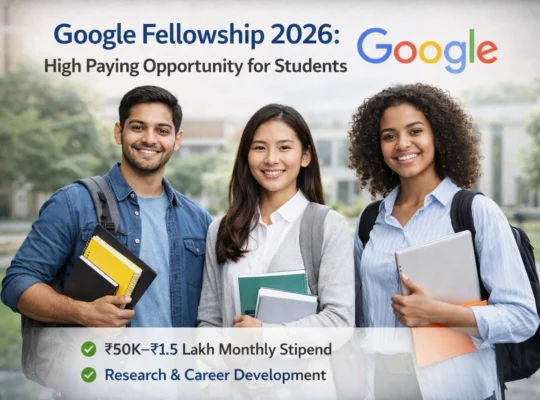 Google Fellowship 2026
