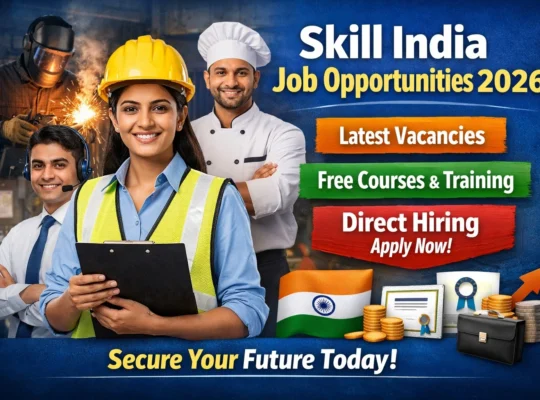 Skill India Job Opportunities